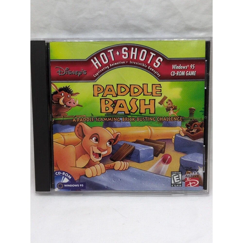 Hot Shots Paddle Bash CD-ROM Game